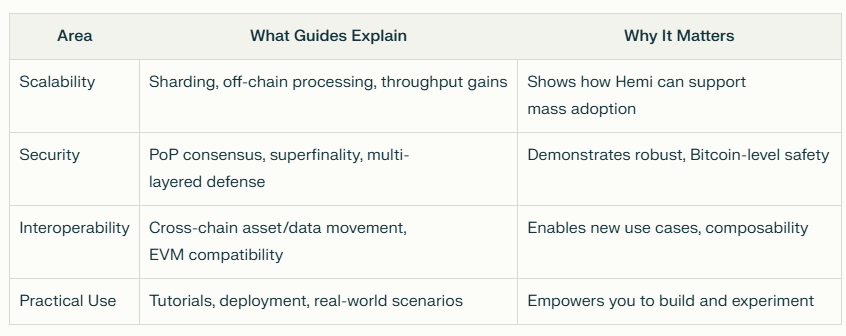 How Hemi solves Scalability, Security, and Interoperability?